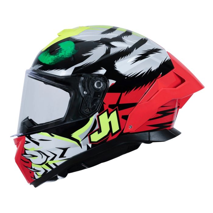 Мотошолом Just1 J-STR Demonic Red Yellow Black Gloss