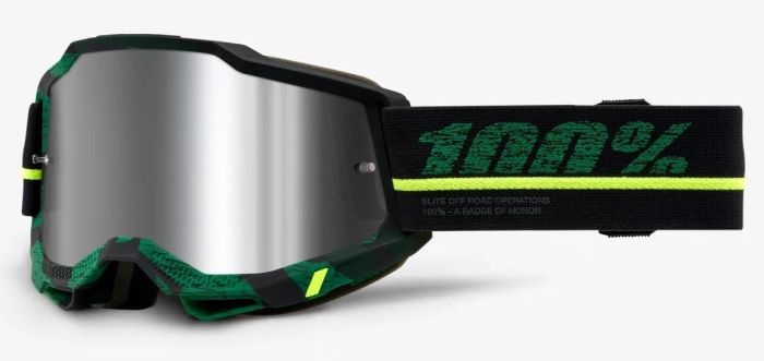 Окуляри 100% ACCURI 2 Goggle Overlord - Flash Silver Lens