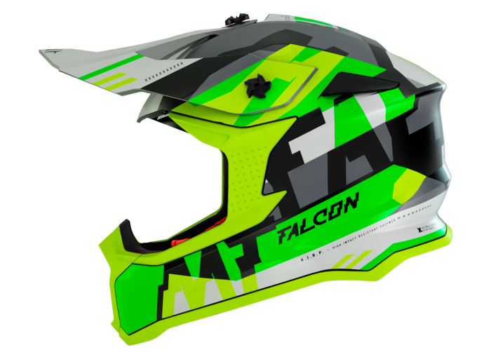 Мотошолом MT FALCON ARYA A3 Matt Yellow