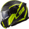 Мотошолом LS2 FF313 Vortex Frame Carbon Hi-Vis Yellow
