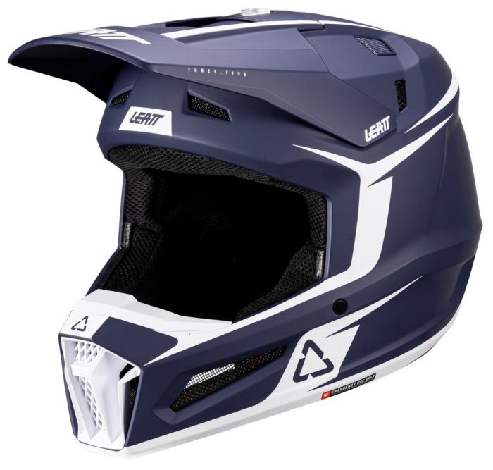 Шолом Leatt Moto 3.5 Helmet + Goggle Blue