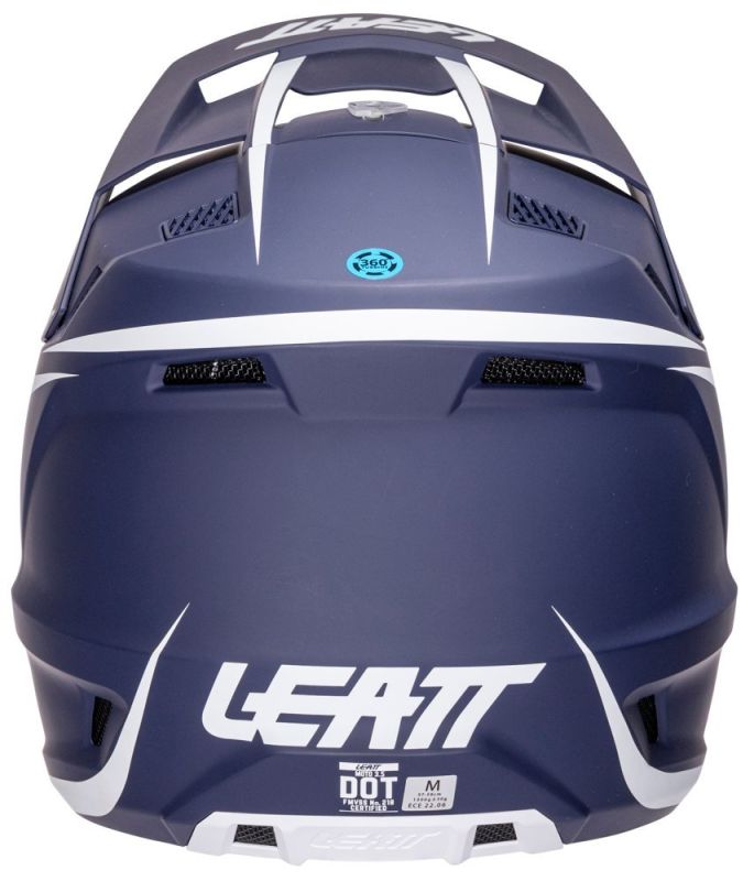 Шолом Leatt Moto 3.5 Helmet + Goggle Blue