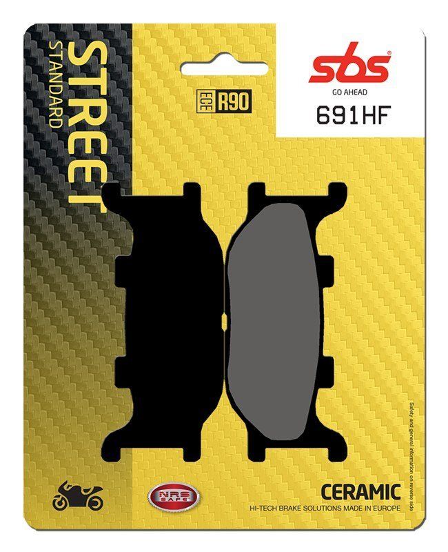 Гальмівні Колодки SBS Standard Brake Pads Ceramic