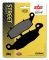 Гальмівні Колодки SBS Standard Brake Pads Ceramic