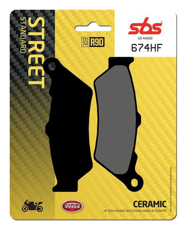 Гальмівні Колодки SBS Standard Brake Pads Ceramic
