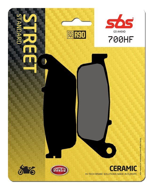 Гальмівні Колодки SBS Standard Brake Pads Ceramic