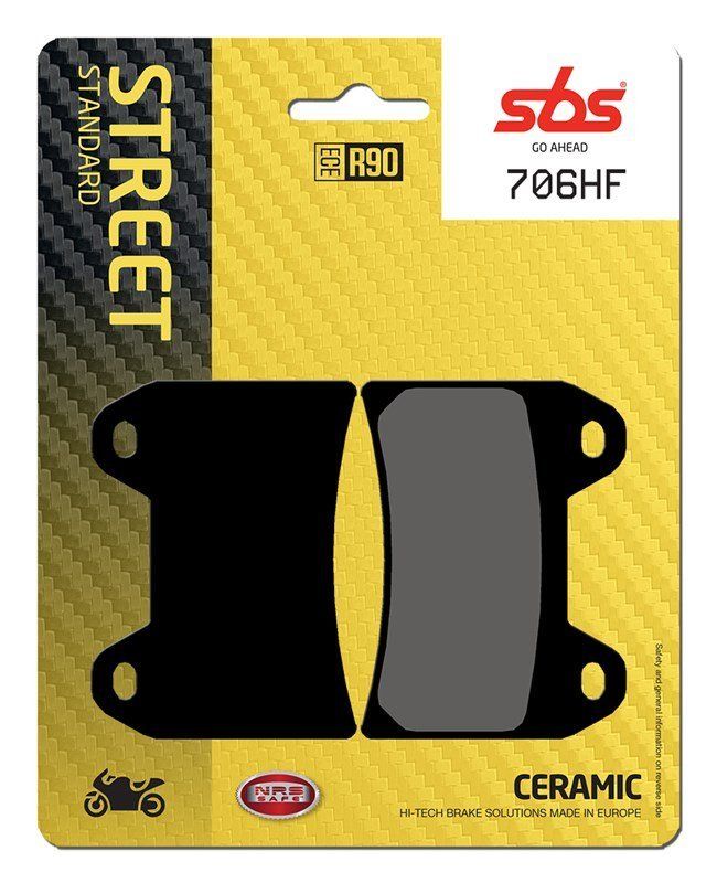 Гальмівні Колодки SBS Standard Brake Pads Ceramic