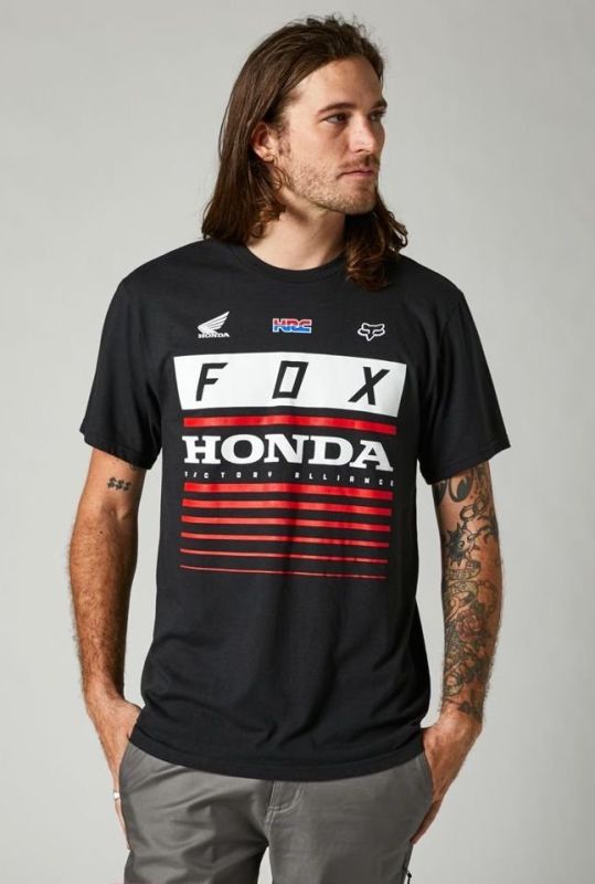 Футболка Fox Honda Hrc Tee Black