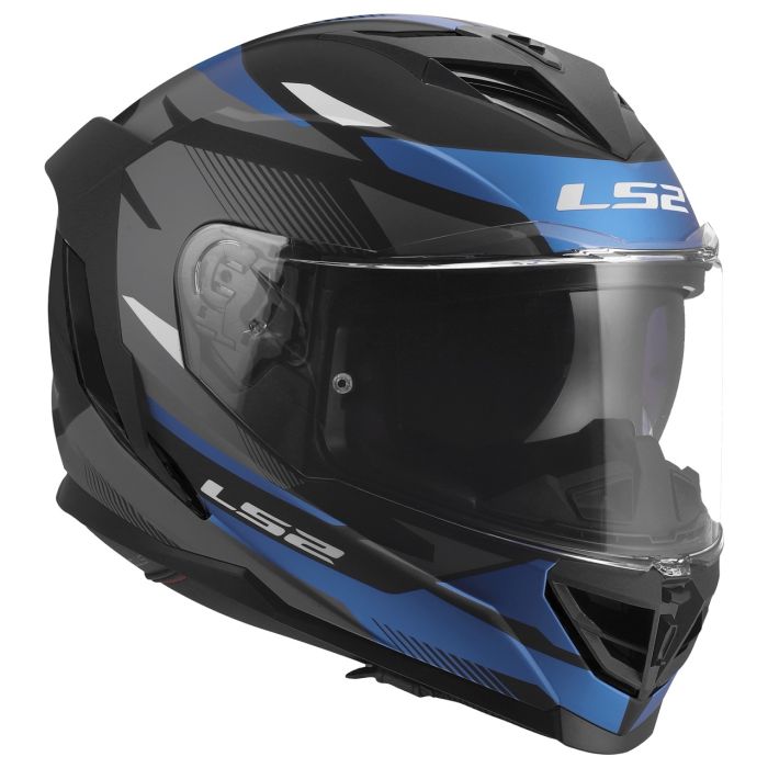 Мотошолом LS2 FF818 Storm 3 Komai Black Blue