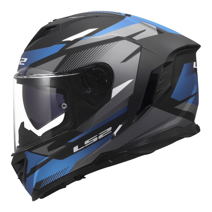 Мотошолом LS2 FF818 Storm 3 Komai Black Blue