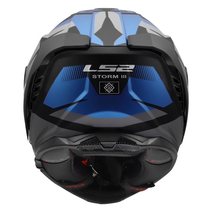 Мотошолом LS2 FF818 Storm 3 Komai Black Blue