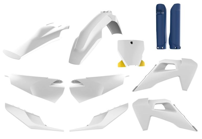Пластик Polisport Mx Kit - Husqvarna (19-) White/blue