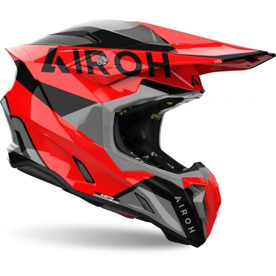 Шолом AIROH TWIST 3 KING red gloss