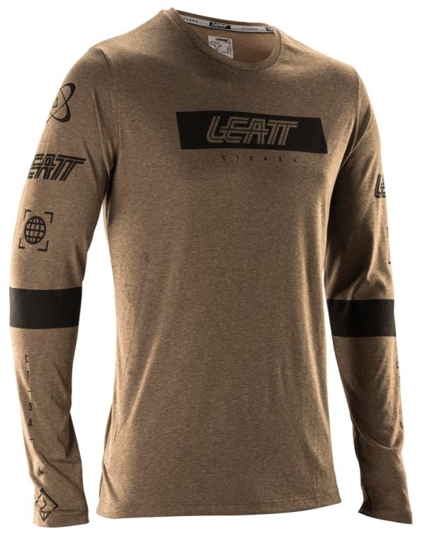 Джерсі Leatt Mtb 3.0 Gravity Jersey Loam Brown