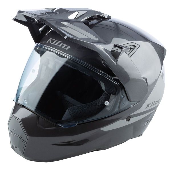 Мотошолом KLIM X1 Alpha ECE/DOT LG Gloss Metallic Asphalt - Monument