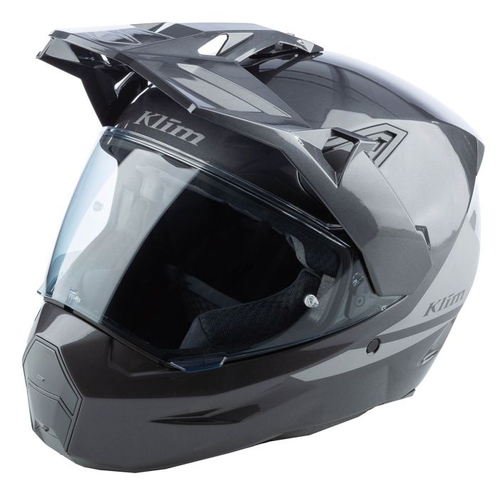 Мотошолом KLIM X1 Alpha ECE/DOT LG Gloss Metallic Asphalt - Monument