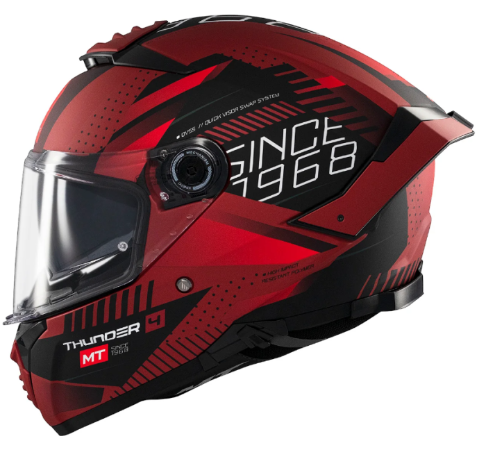 Мотошолом MT THUNDER 4 SV LUMINENCE D5 Matt