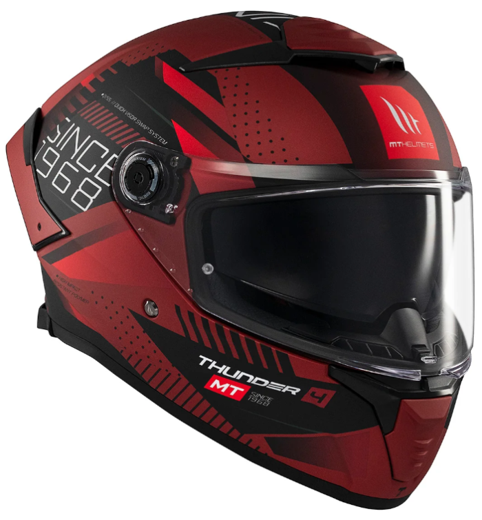 Мотошолом MT THUNDER 4 SV LUMINENCE D5 Matt