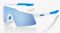 Окуляри Ride 100% Speedcraft Sl - Movistar Team White - Hiper Blue Multilayer Mirror Lens