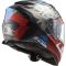 Мотошолом LS2 FF800 Storm Sprinter Black Red Titanium