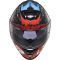 Мотошолом LS2 FF800 Storm Sprinter Black Red Titanium