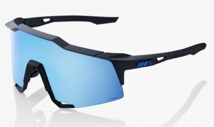 Окуляри Ride 100% Speedcraft - Matte Black - Hiper Blue Multilayer Mirror Lens