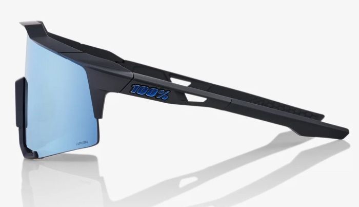 Окуляри Ride 100% Speedcraft - Matte Black - Hiper Blue Multilayer Mirror Lens