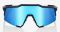 Окуляри Ride 100% Speedcraft - Matte Black - Hiper Blue Multilayer Mirror Lens