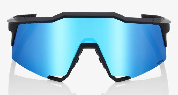 Окуляри Ride 100% Speedcraft - Matte Black - Hiper Blue Multilayer Mirror Lens