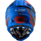 Мотошолом LS2 MX437 Fast Evo Alpha Matt Blue