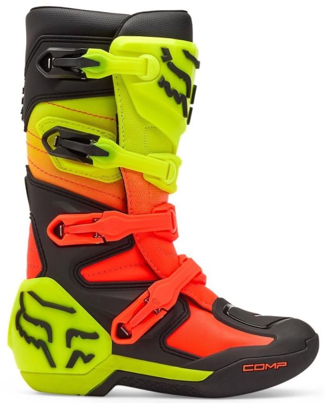 Мотоботи Fox Comp Youth Boot Orange