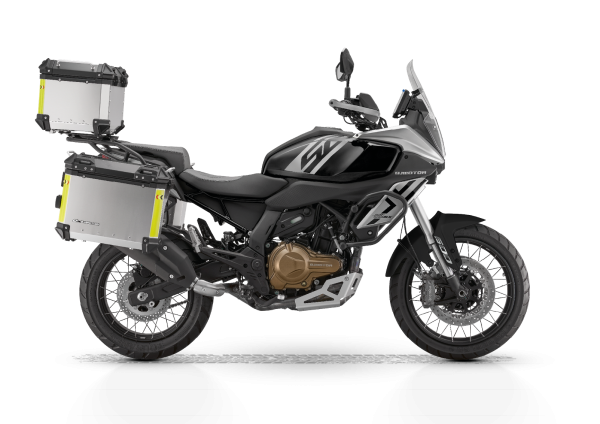 Мотоцикл QJMOTOR SRT 600 SX BLACK/SILVER/GREY