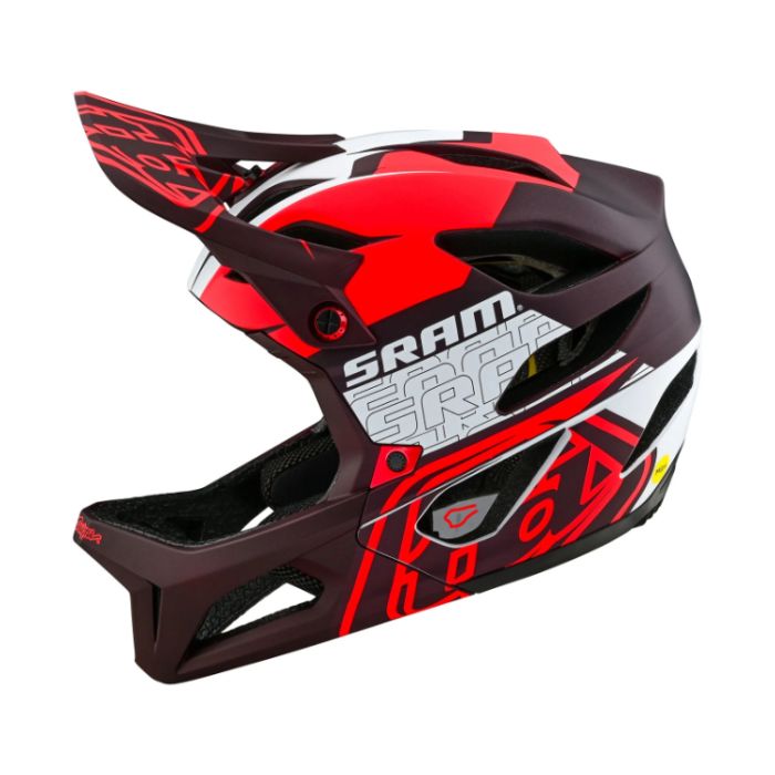Вело шолом TLD Stage Helmet SRAM [VECTOR RED]