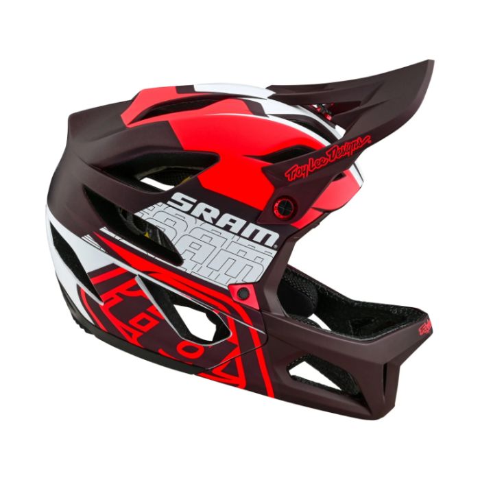 Вело шолом TLD Stage Helmet SRAM [VECTOR RED]