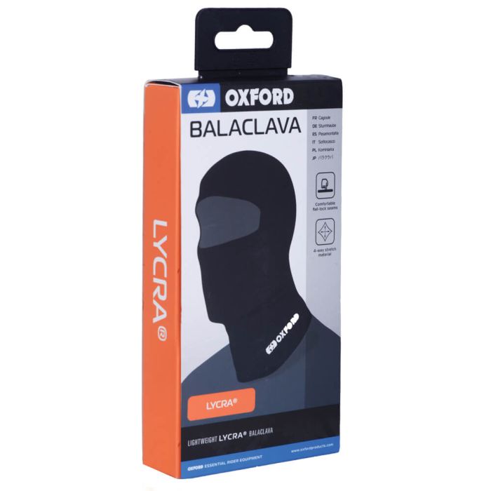 Балаклава (підшоломник) Oxford Balaclava Lycra Blk