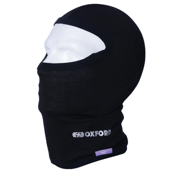 Балаклава (підшоломник) Oxford Deluxe Balaclava Silk Blk