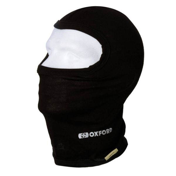 Балаклава (підшоломник) Oxford Deluxe Balaclava Merino Blk