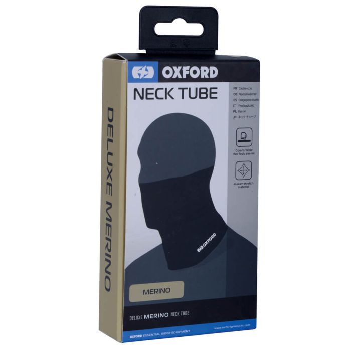 Бафф утеплений Oxford Deluxe Neck Tube Merino Blk