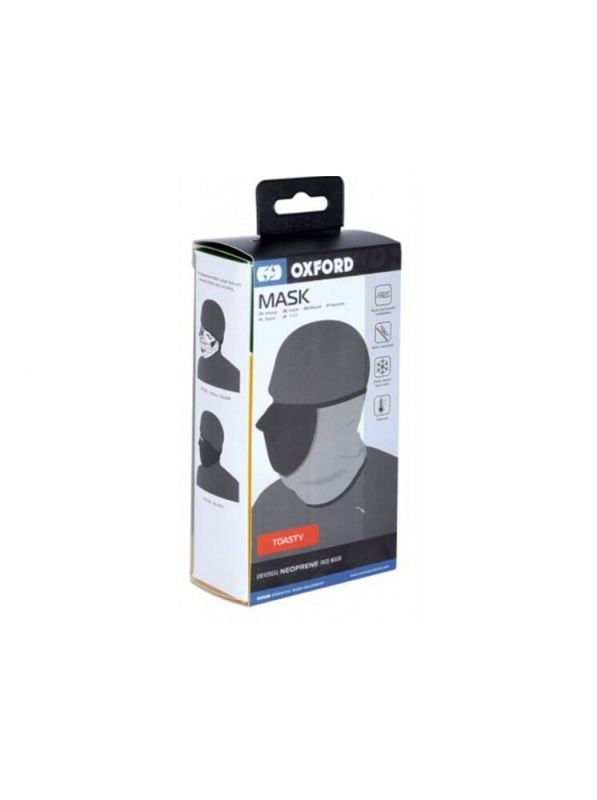 Маска (підшоломник) Oxford Toasty black/grey