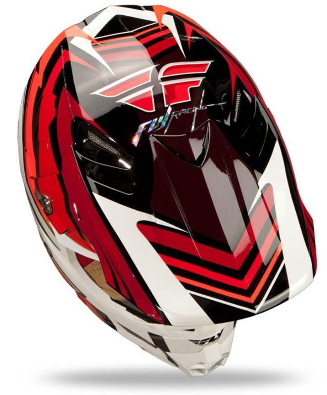 Мотошолом Fly Formula Stryper Helmet Red