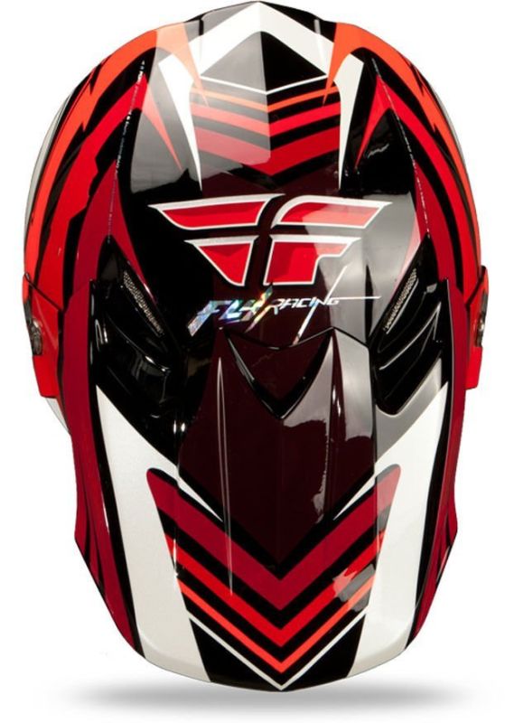 Мотошолом Fly Formula Stryper Helmet Red