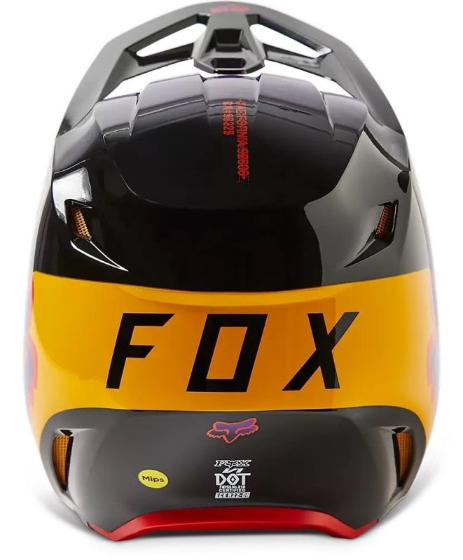 Мотошолом Fox V1 Toxsyk Helmet Black