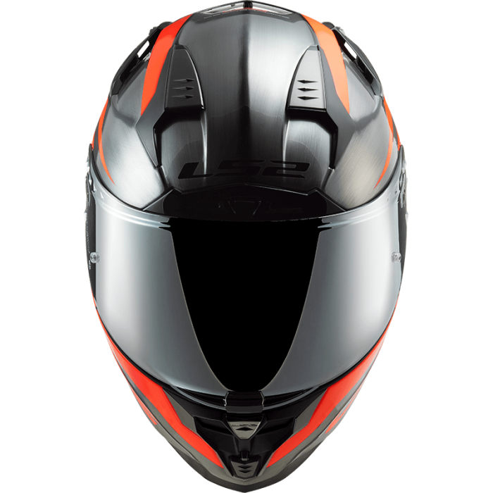 Мотошолом LS2 FF327 Challenger Cannon Jeans Fluo Orange