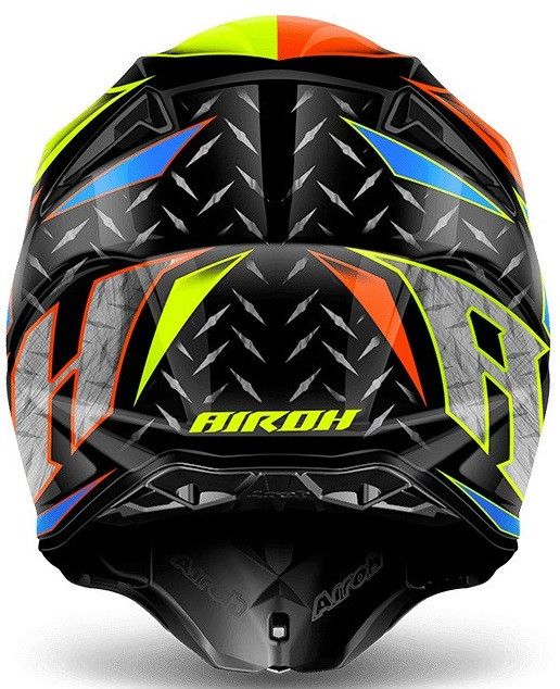 Мотошолом Airoh Twist Iron Orange Gloss