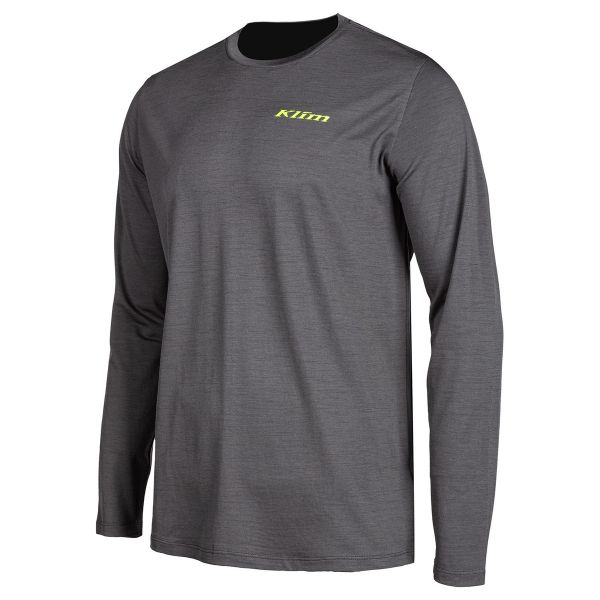 Термокофта Klim Teton Merino Wool LS Shirt Asphalt