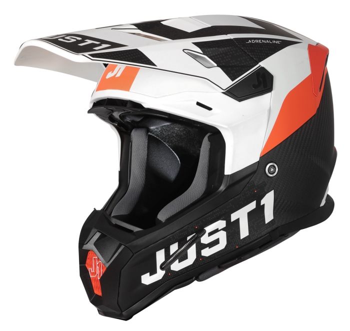 Мотошолом Just1 J22 Adrenaline Orange Carbon Matt