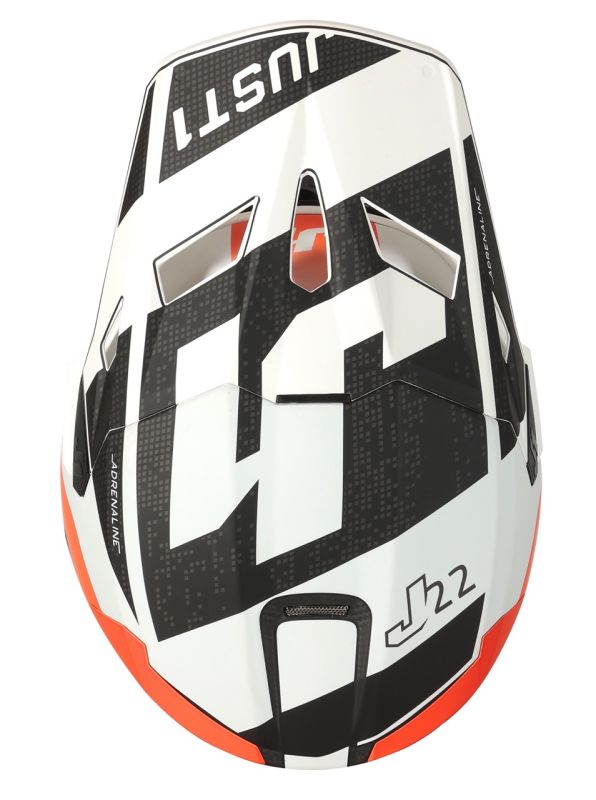 Мотошолом Just1 J22 Adrenaline Orange Carbon Matt