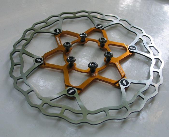 Ротор Тормозной Ashima Aineon 160mm Gold