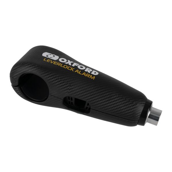 Замок-блокатор із сигналізацією Oxford LeverLock Alarm Black
