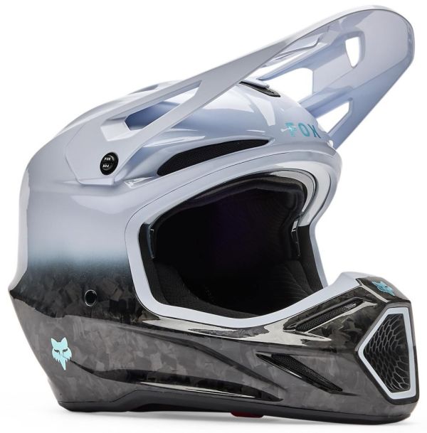 Шолом Fox V3 Rs Helmet - Ghost White